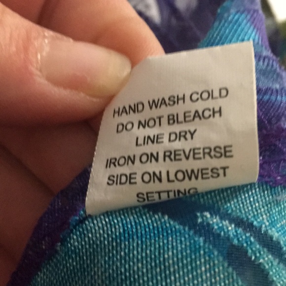 Choices woman’s sheet shirt sleeved button front shirt with collar size 2X - Picture 5 of 5